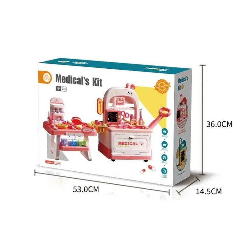 Doctor Cart Kit Pretend Toys For Kids in Kuwait